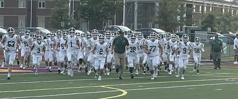 Football Team Taking the Field 2022