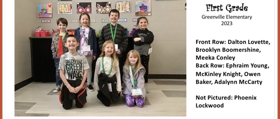 1st Grade Wave Wonder Students 