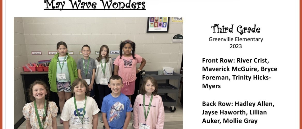 Third Grade May Wave Wonders