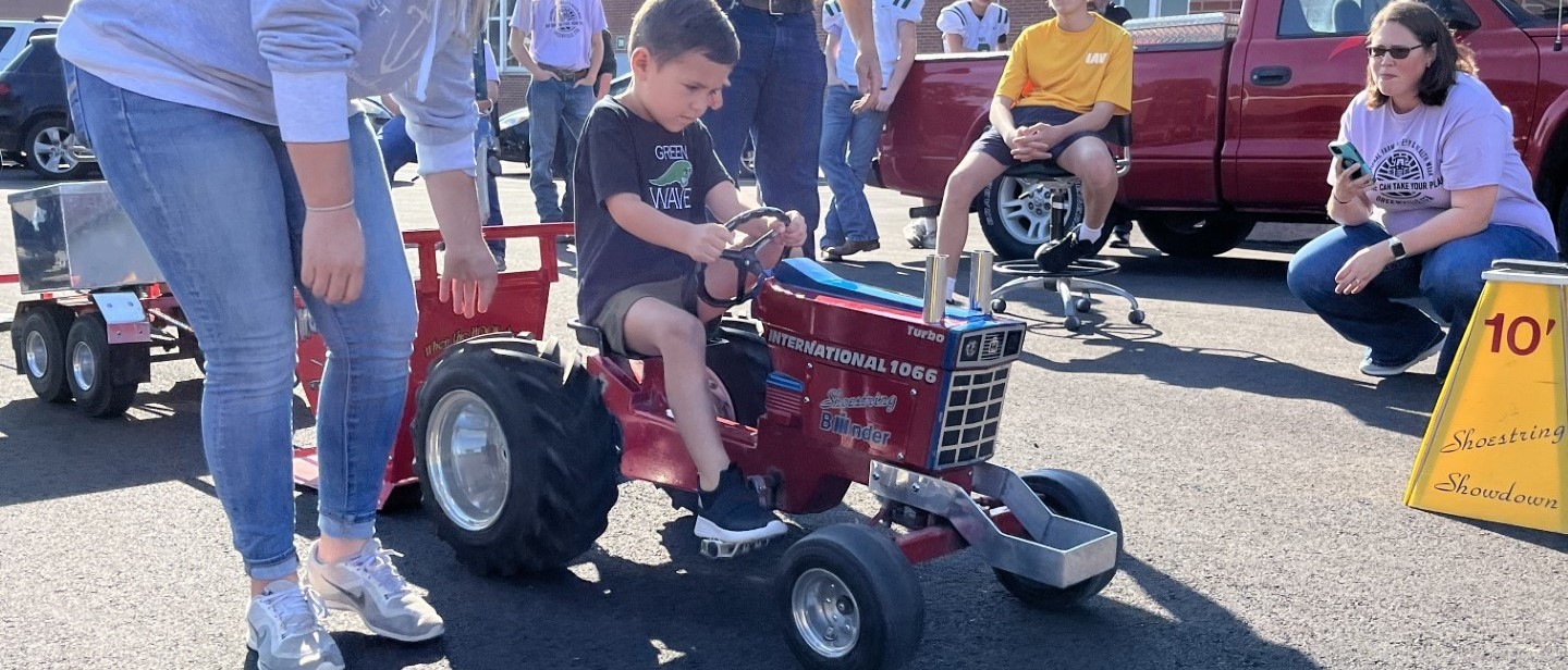 FFA Tractor Pull Preschool Student