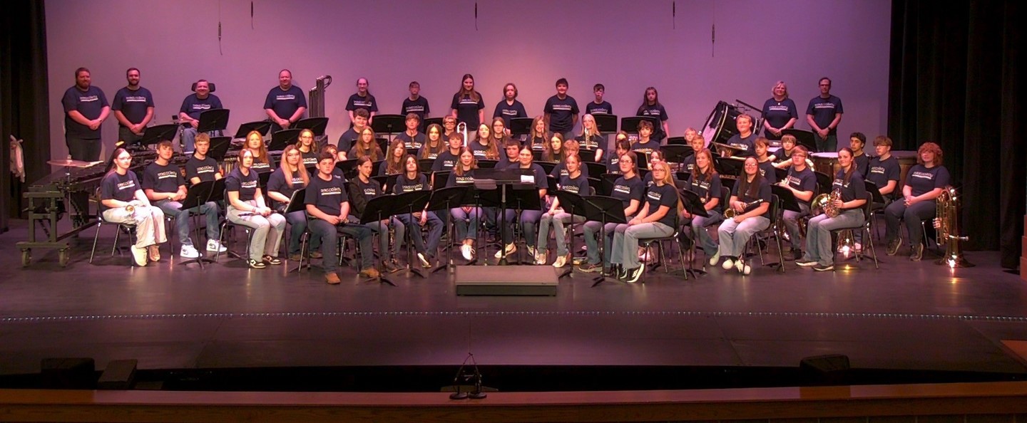 Middle School Band Students